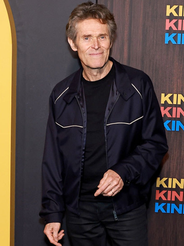 Willem Dafoe Kinds of Kindness Black Jacket Max Jackets