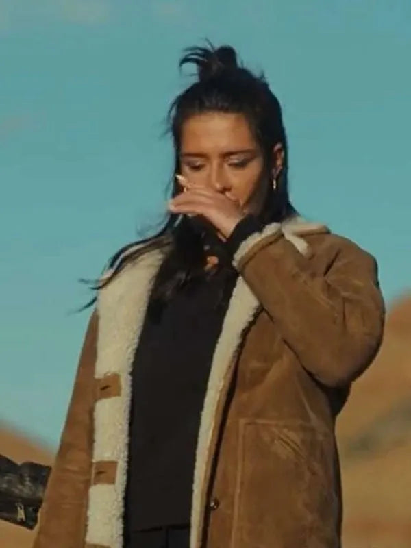 Wingwomen Adèle Exarchopoulos Shearling Leather Jacket Max Jackets