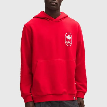 Winter Olympics 2026 Team Canada Red Hoodie