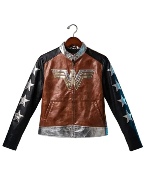 Wonder Woman Costume Leather Jacket
