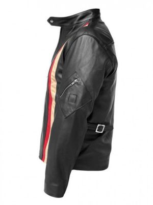 X-Men 3 Scott Motorcycle Cyclops Leather Jacket Max Jackets