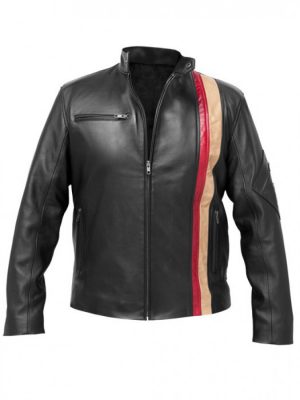 X-Men 3 Scott Motorcycle Cyclops Leather Jacket Max Jackets