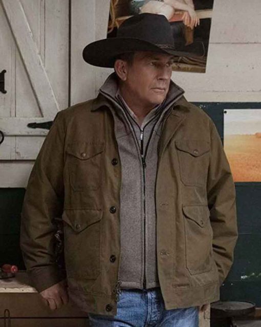 Yellowstone John Dutton Brown Jacket Max Jackets