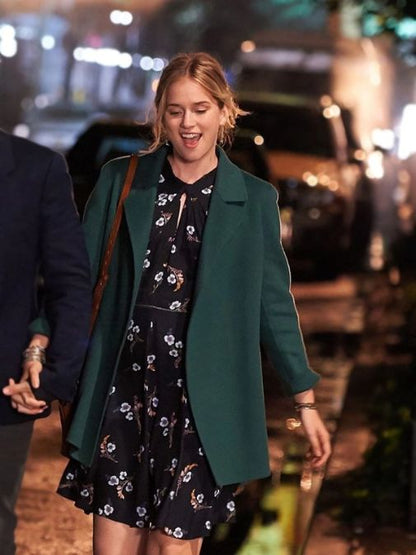 You Guinevere Beck Open Front Wool Coat