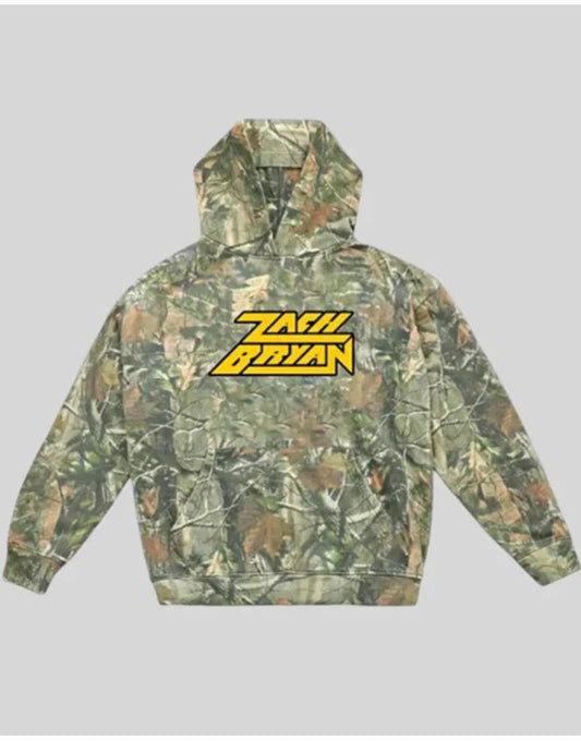 Zach Bryan Camo Hoodie