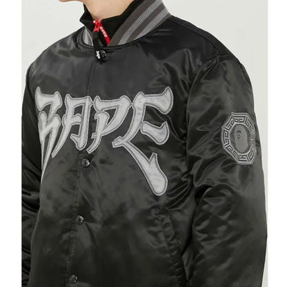 Bape X A Bathing Ape Purple Jacket