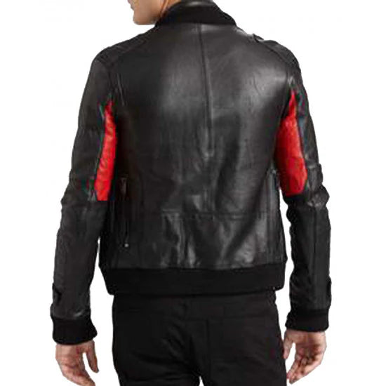 Surface to Air Kid Cudi Champ Black Leather Jacket Max Jackets