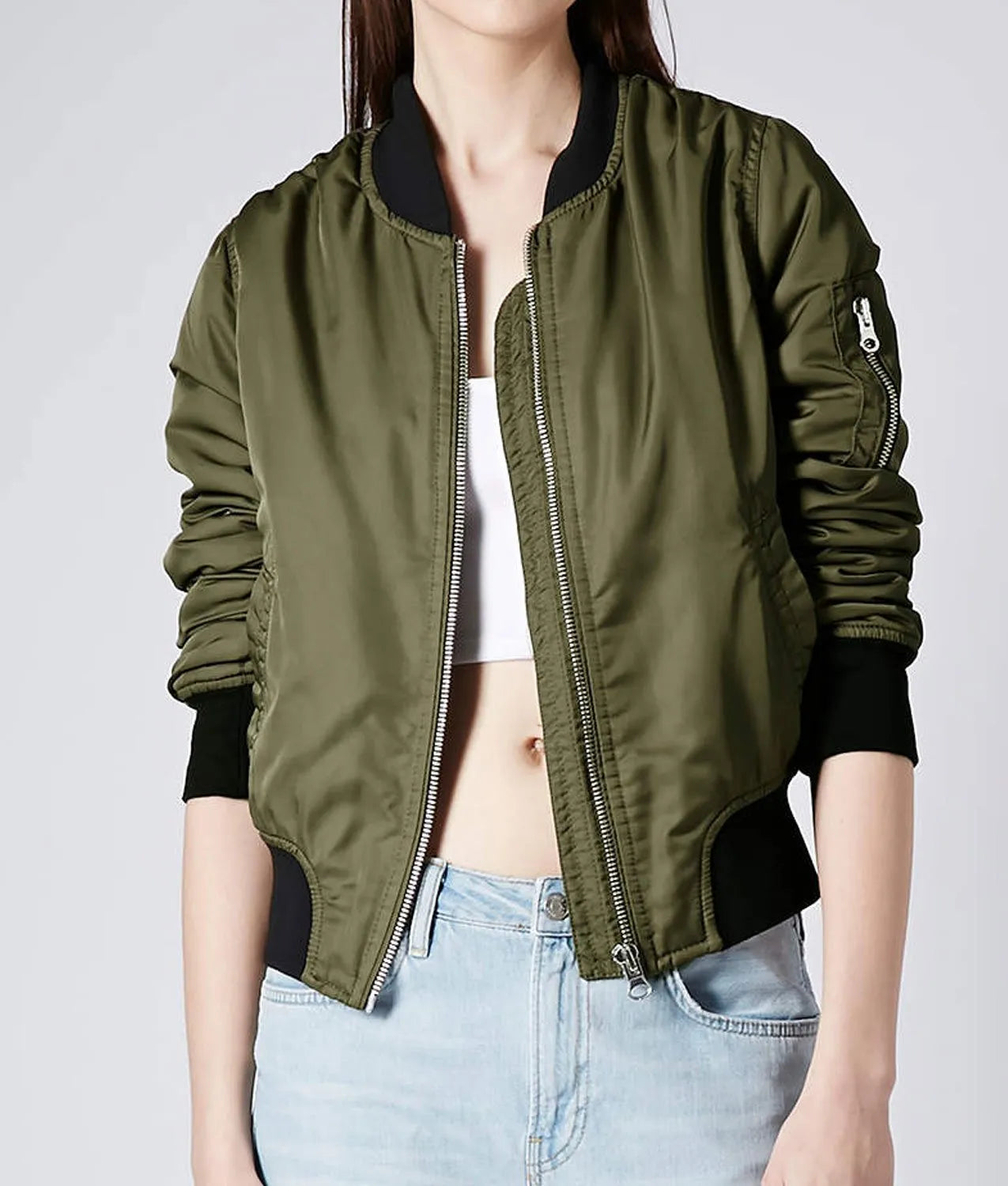 True Detective Rachel Mcadams Bomber Green Jacket Max Jackets