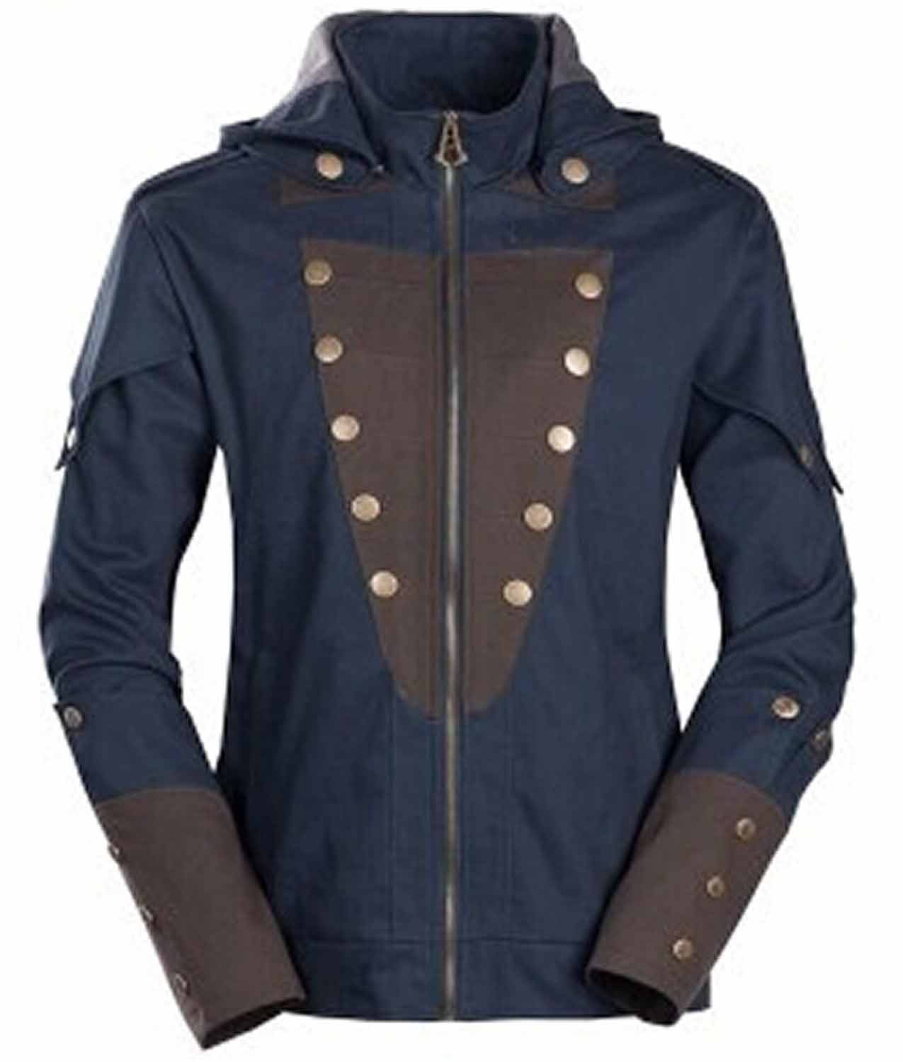 Assassin’s Creed Unity Arno Jacket with Hood Max Jackets