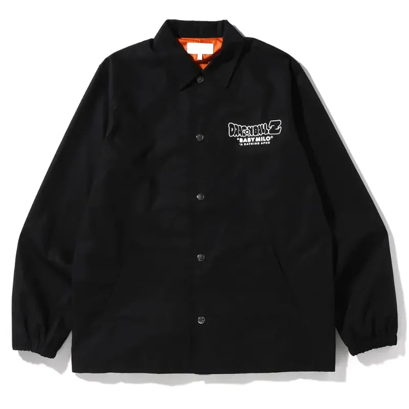 Dragon Ball Z Bape Coach Black Jacket