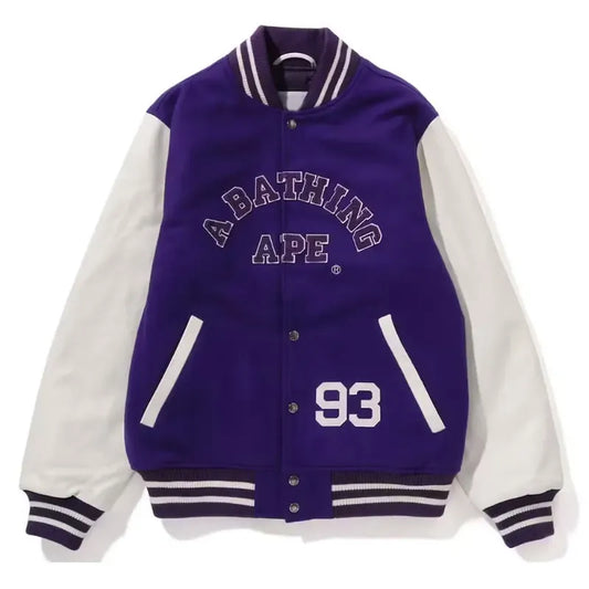 Head Bape Giant Ape Varsity Jacket