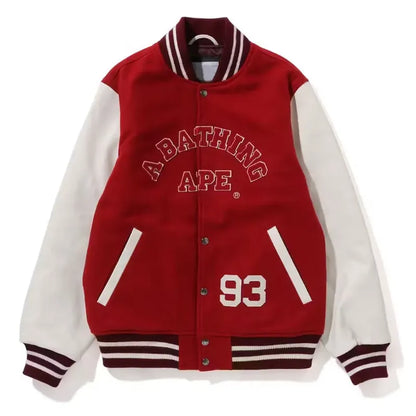 Head Bape Giant Ape Varsity Jacket