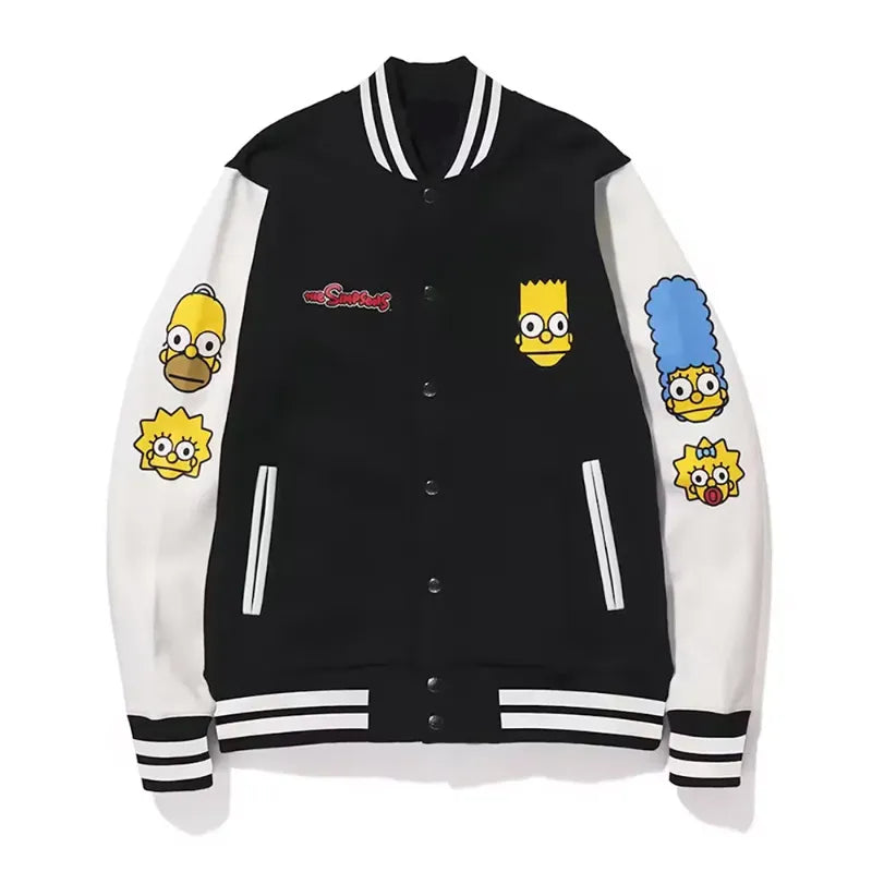 Baby Milo Bape Simpsons Varsity Jacket