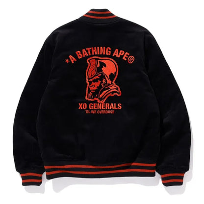 Bape A Bathing Ape XO Generals Varsity Jacket