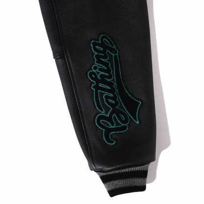 A Bathing Ape Bape Letterman Jacket