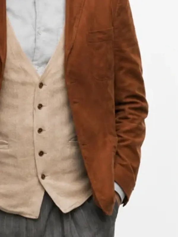 Berlin Tristan Ulloa Brown Blazer