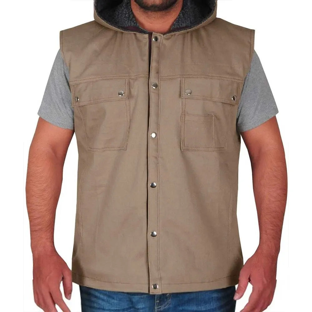 Bushwick Dave Bautista Hoodie Vest Max Jackets