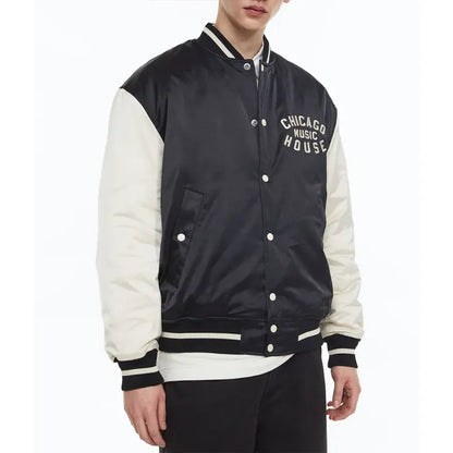 Chicago House Music Baseball Bomber Jacket