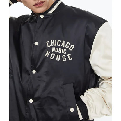 Chicago House Music Baseball Bomber Jacket