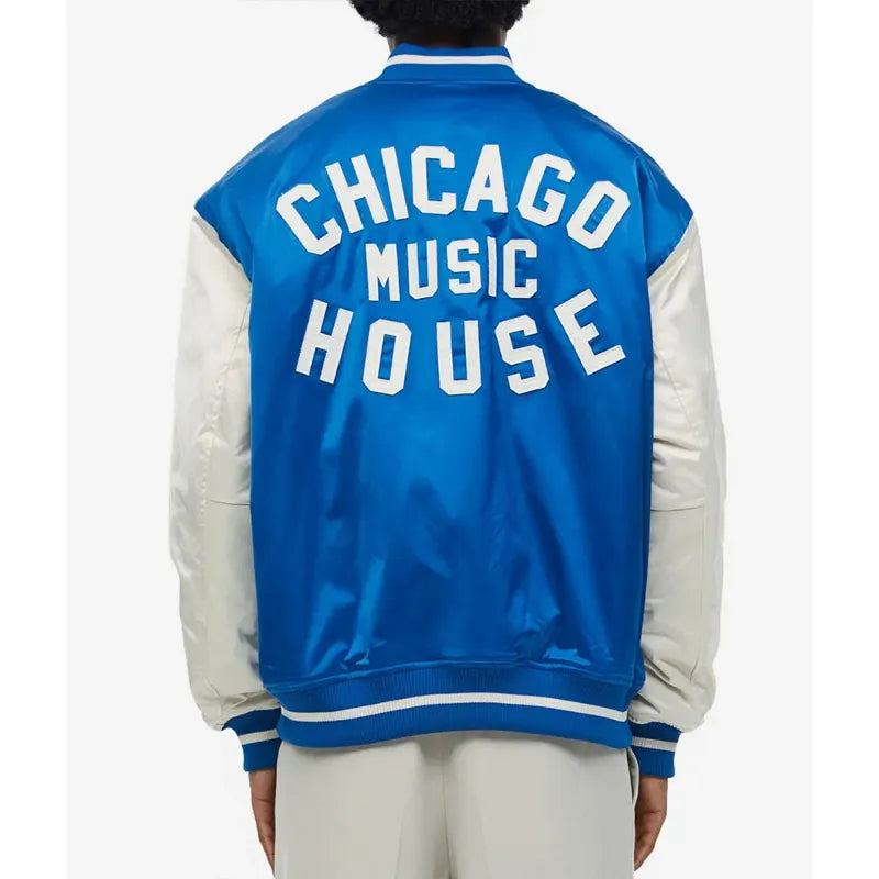 Chicago House Music Baseball Bomber Jacket
