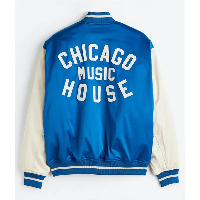 Chicago House Music Baseball Bomber Jacket
