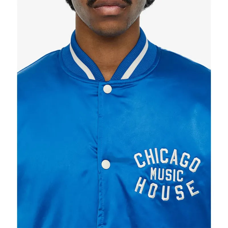 Chicago House Music Baseball Bomber Jacket