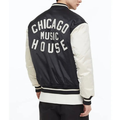 Chicago House Music Baseball Bomber Jacket