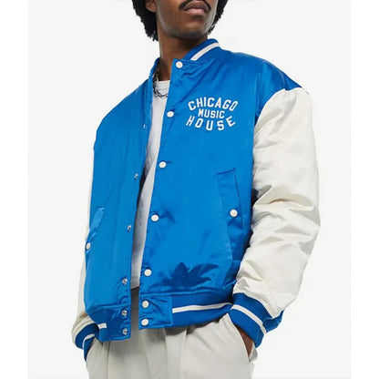 Chicago House Music Baseball Bomber Jacket