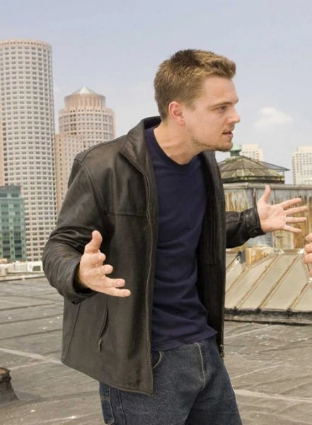 Leonardo DiCaprio Black Jacket Max Jackets