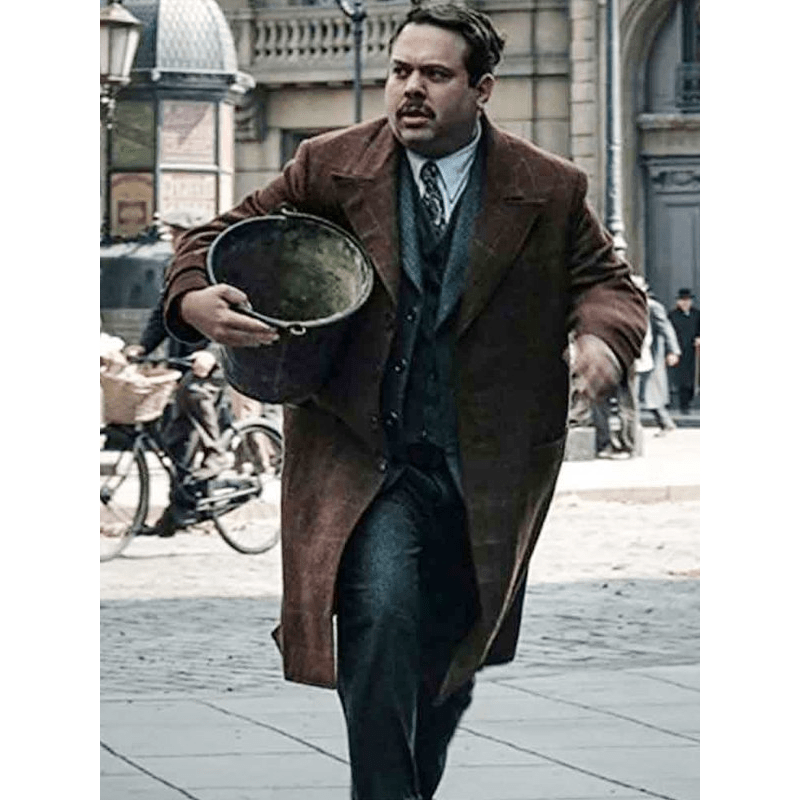 Dan Fogler Fantastic Beasts 2 Brown Trench Coat