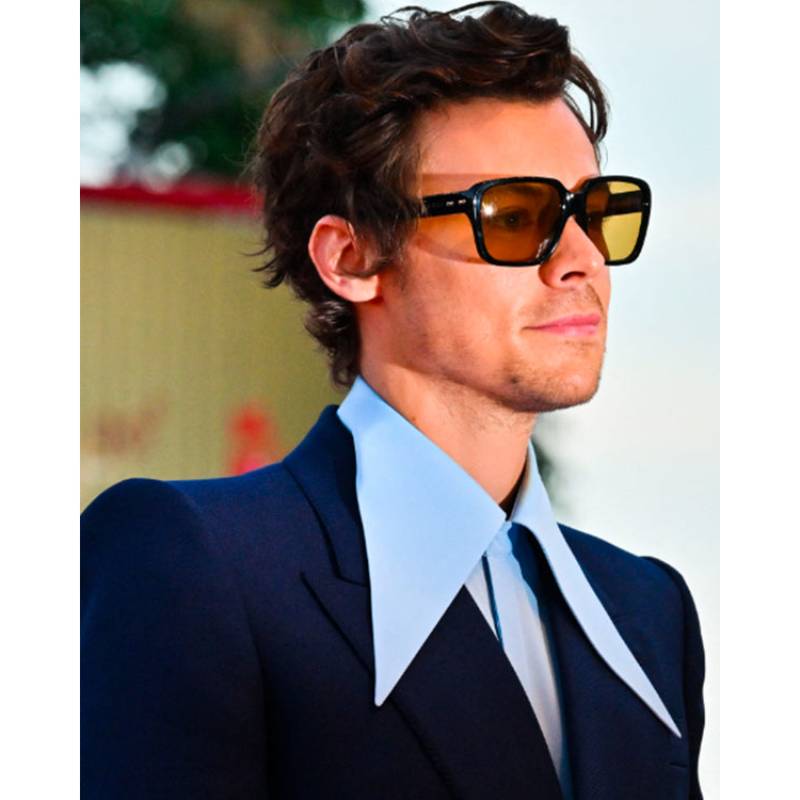 Don? Worry Darling 2022 Harry Styles Blue Suit