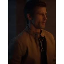 The Image of You 2024 Parker Young Brown Leather Jacket Max Jackets
