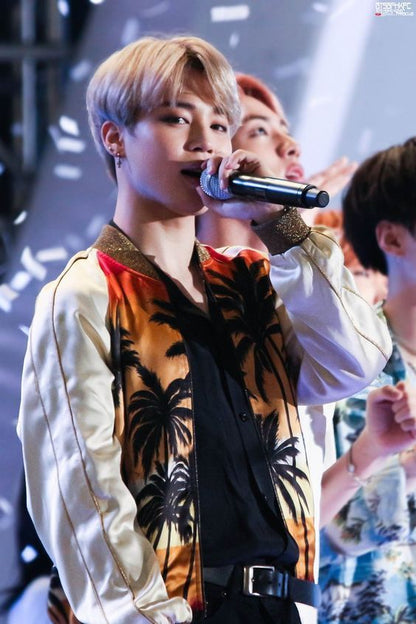 Orange Jimin Fire Jacket Jimin - BTS - Fashion Chingu Bts Max Jackets