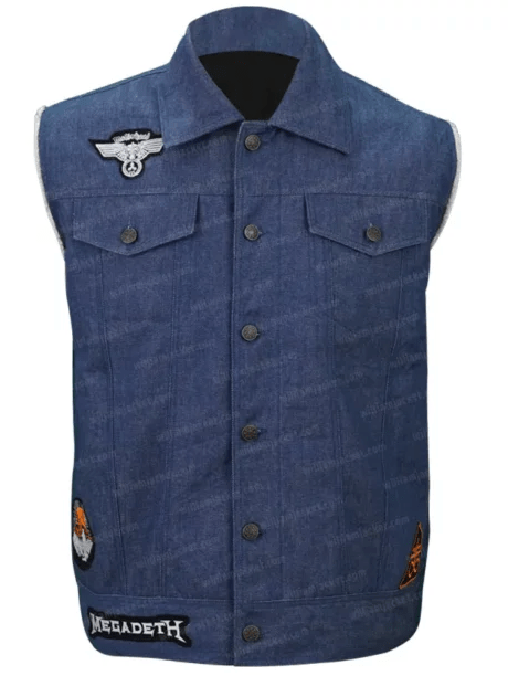 Stranger Things S04 Eddie Munson Denim Vest