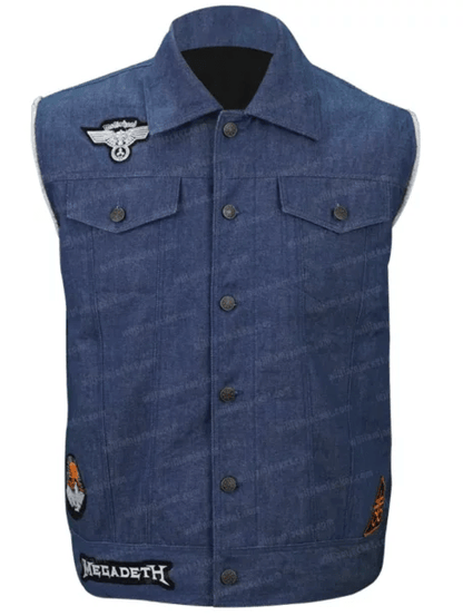 Stranger Things S04 Eddie Munson Denim Vest