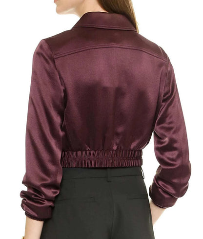 Arrow Emily Bett Rickards Cropped Jacket Max Jackets