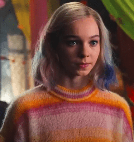 Wednesday 2022 Enid Sinclair Striped Sweater