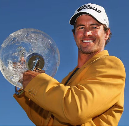 Adam Scott Gold Golf Jacket