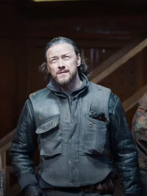 His Dark Materials S03 James McAvoy Grey Vest