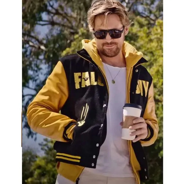 Ryan Gosling The Fall Guy Varsity Jacket Max Jackets