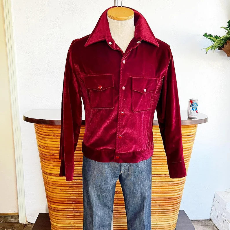 Jack Torrance The Shining Red Corduroy Jacket Max Jackets