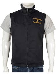 Yellowstone Kevin Costner Black Vest Max Jackets