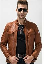 Mens Biker Distressed Motorcycle Genuine Biker Leather Jacket Max Jackets