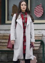 Emily Dashing Home For Christmas Paniz Zade Coat Max Jackets