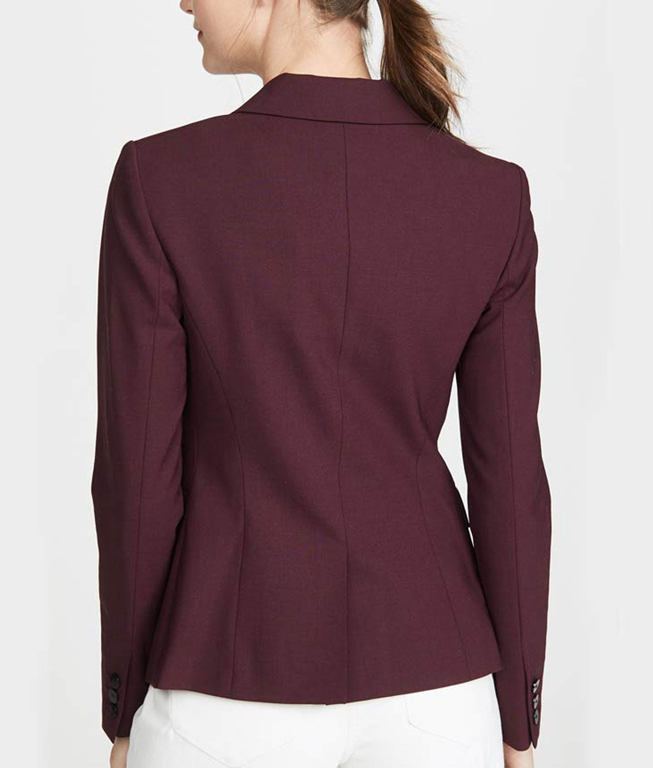 13 Reasons Why Alisha Boe Burgundy Blazer Max Jackets