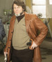 Nick Offerman's Fargo Fargo Brown Leather Coat Max Jackets