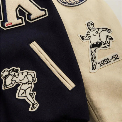 Kith Russell Athletic Cuny Brooklyn College Golden Bear Nocturnal Varsity Jacket