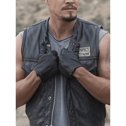 Mayans M.C Ezekiel ?Z?Reyes Black Vest