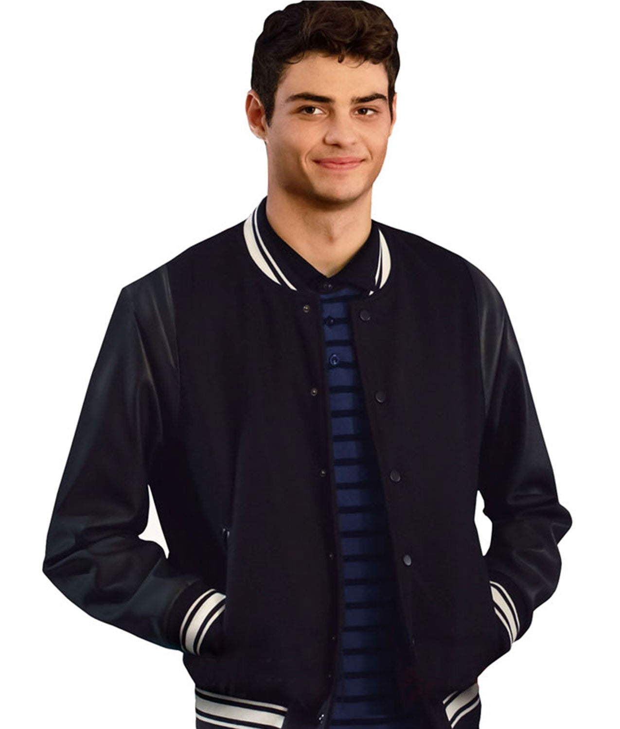 Noah Centineo The Perfect Date Varsity Jacket Max Jackets