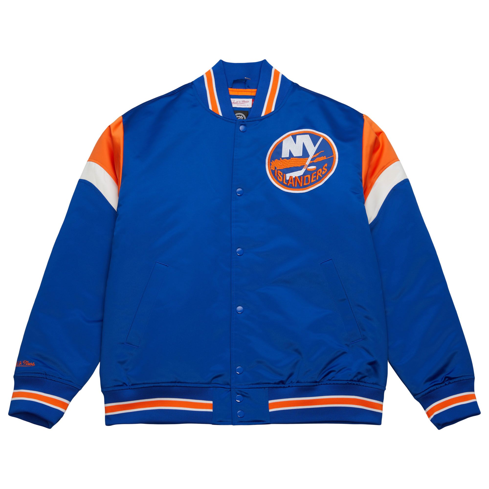 New York Islanders Blue Varsity Jacket Max Jackets